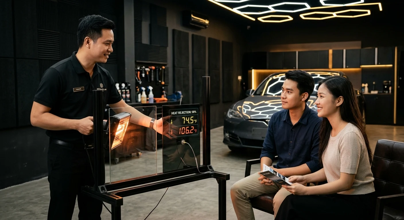 Kinh Nghiệm Chọn Film Cách Nhiệt Ô Tô: Giải Pháp Chống Nóng Hiệu Quả Mùa Hè